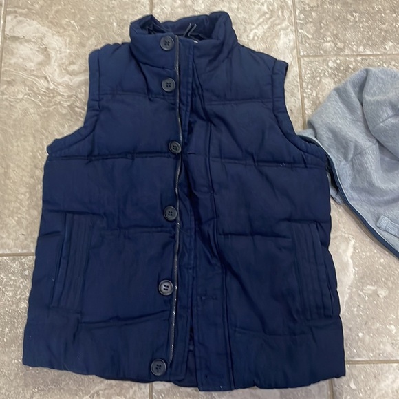 Zara Men’s Denim Vest with removable hood Sz M - Picture 12 of 14